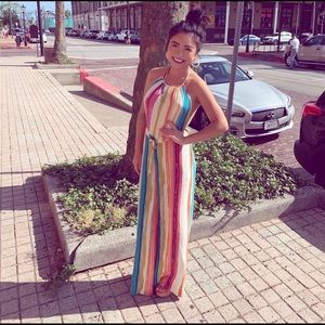 Colorful Romper in Size Small